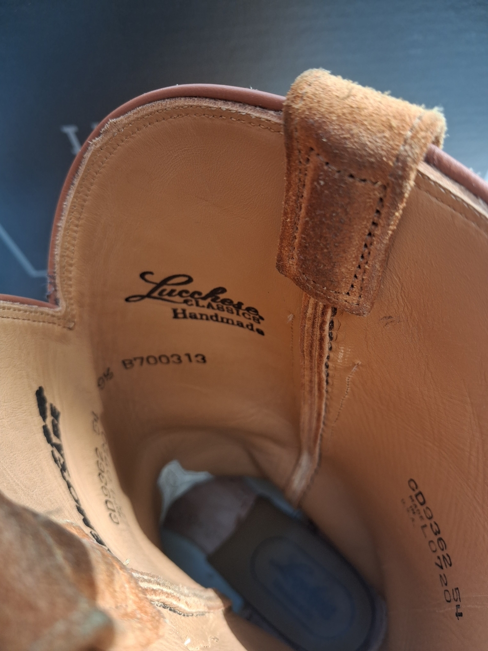 Lucchese Classic for KEMO SABE GRIT Suede Western Cowboy Boots, 9.5 fits Like 10 - Picture 7 of 10